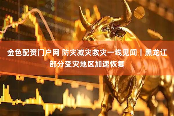 金色配资门户网 防灾减灾救灾一线见闻|黑龙江部分受灾地区加速恢复